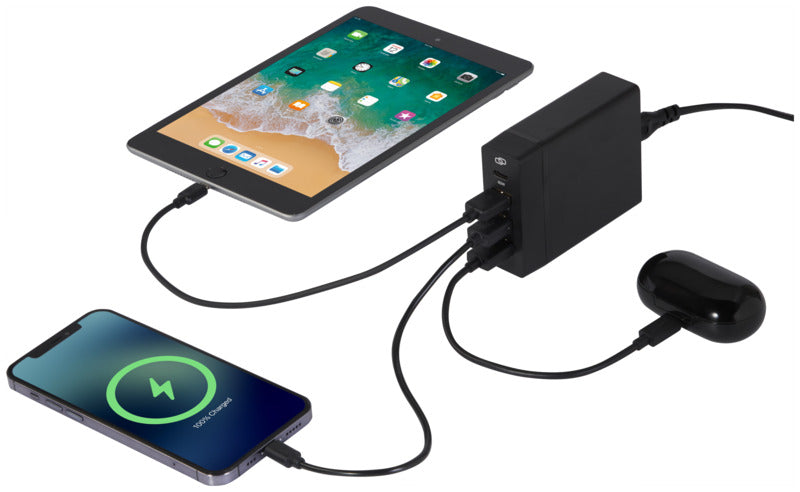 ADAPT 72 W:n kierrätetystä muovista valmistettu PD-latausasema