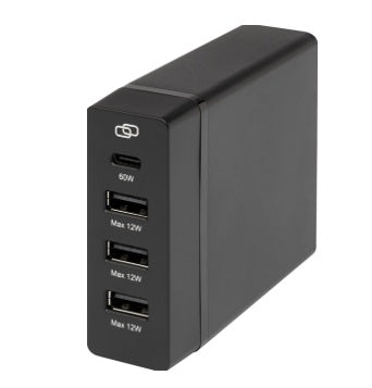 ADAPT 72 W:n kierrätetystä muovista valmistettu PD-latausasema