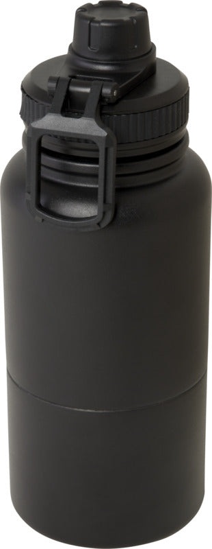 Dupeca 840 ml:n RCS-sertifioidusta ruostumattomasta teräksestä valmistettu eristetty vesipullo