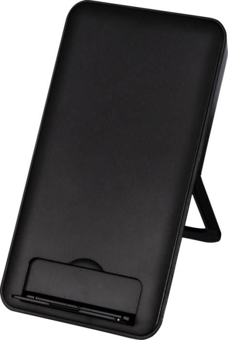 Loop 10 W:n langaton latausalusta puhelinjalustalla, kierrätettyä muovia