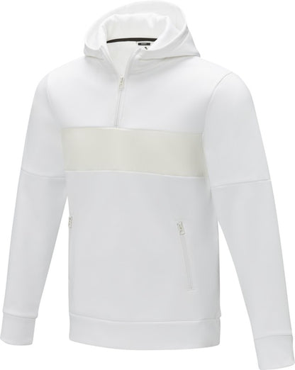 Sayan miesten puolivetoketjullinen anorakkihupullinen svetari