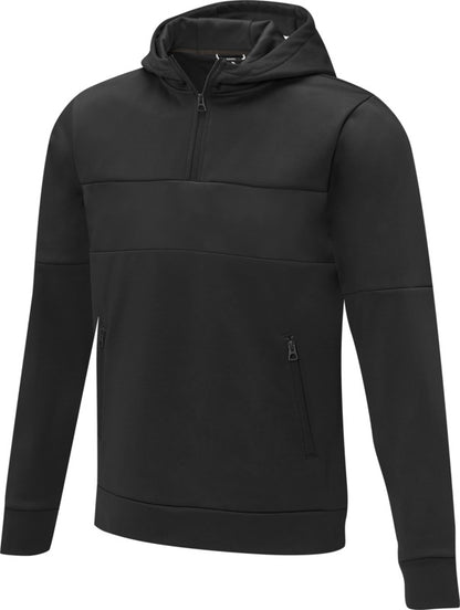 Sayan miesten puolivetoketjullinen anorakkihupullinen svetari